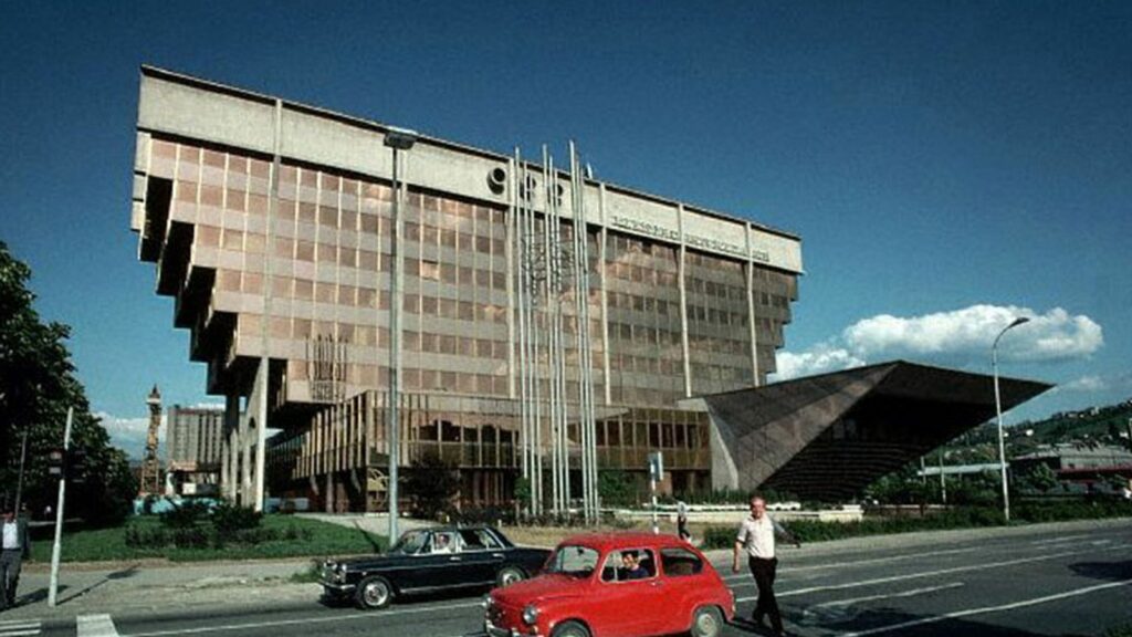 Lake Hotel Tunis Sarajevo architecture
