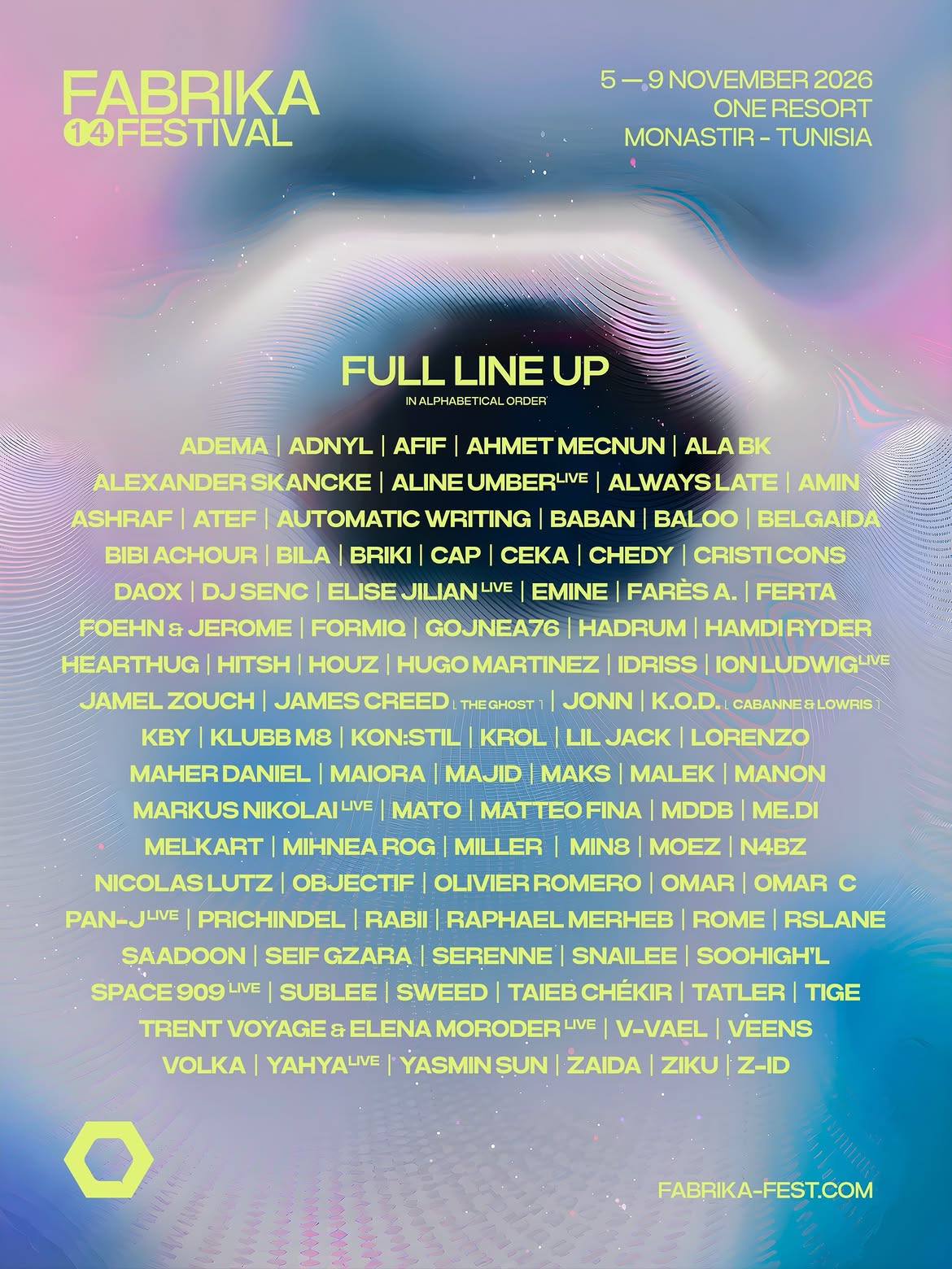 FABRIKA Festival 2026: Monastir Welcomes Five Days of Electronic Music — photo 6
